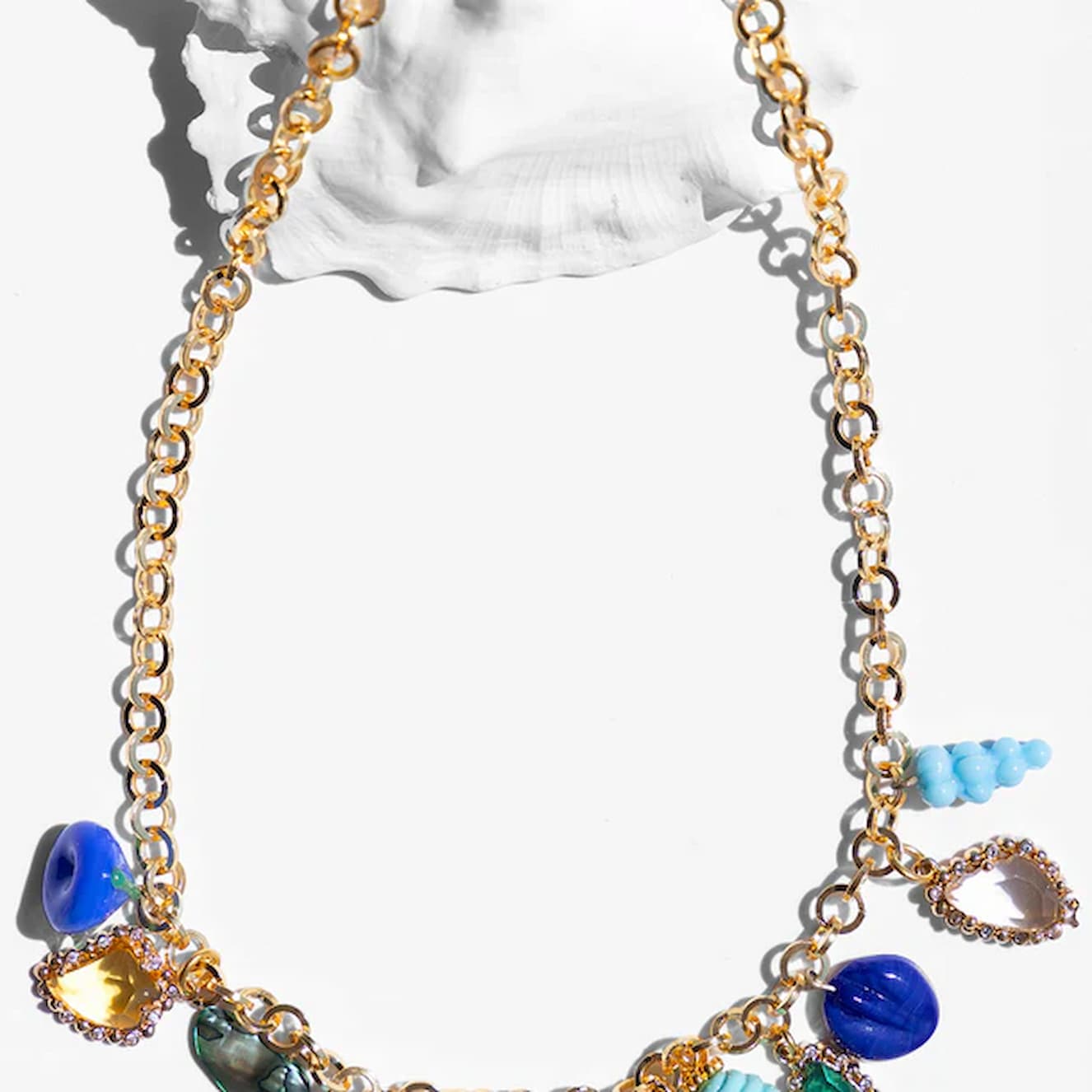 Katerina Psoma Albia Turquoise Short Necklace - Image 3