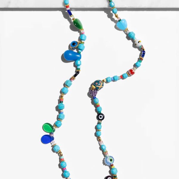 Katerina Psoma Brigitte Turquoise Long Necklace