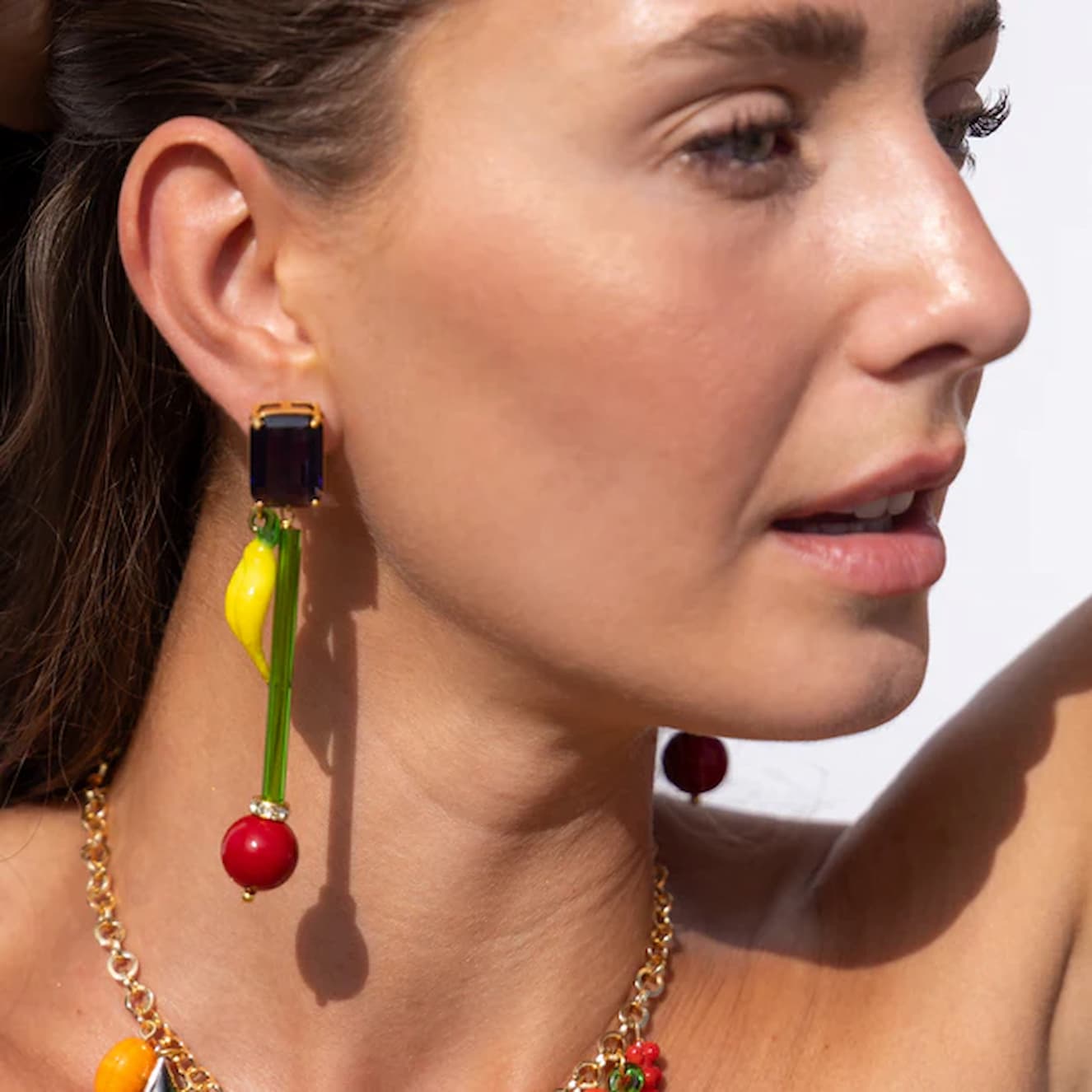 Katerina Psoma Lucy Red Earrings - Image 2