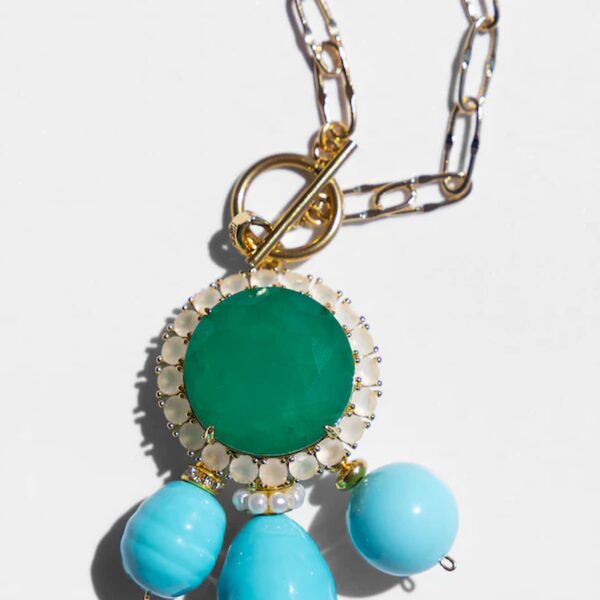 Katerina Psoma Valeria Turquoise Pendant