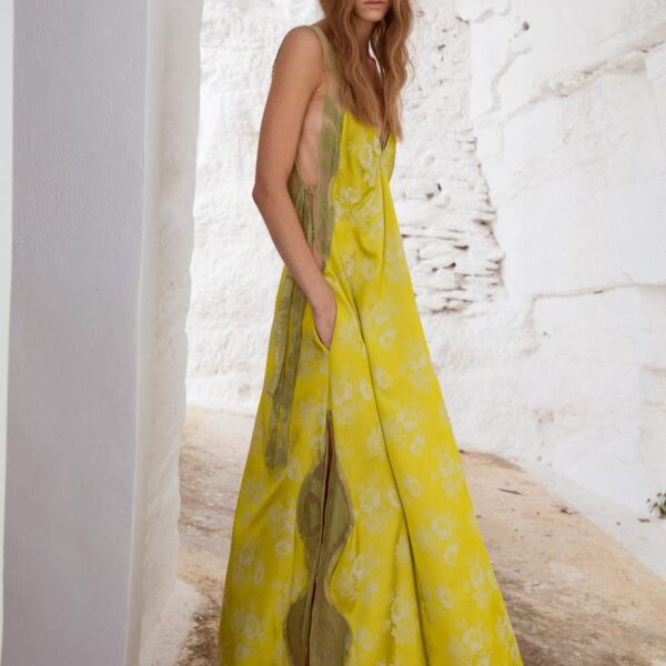 Nidodileda dress Oasis Lime