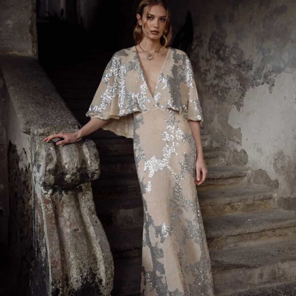 Nidodileda Galen Dress Silver/Nude