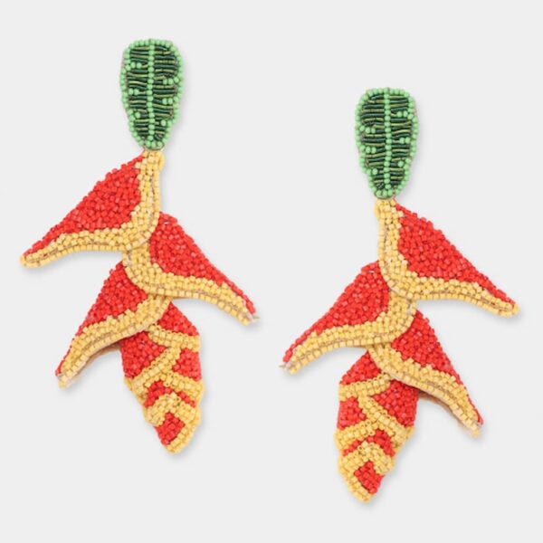 Olivia Dar Heliconia Earrings