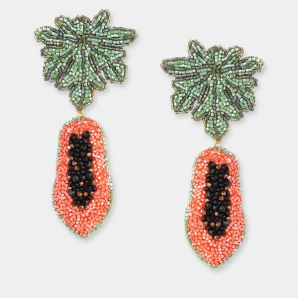 Olivia Dar Papaya Earrings