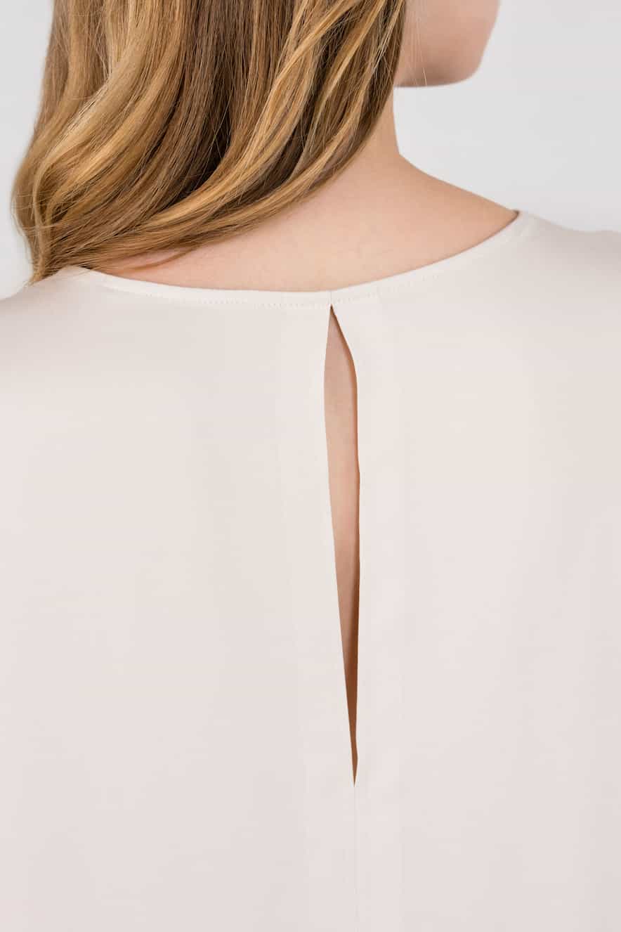 Philosophy Midi Lyocell Sleeveless Dress Cream - Image 2