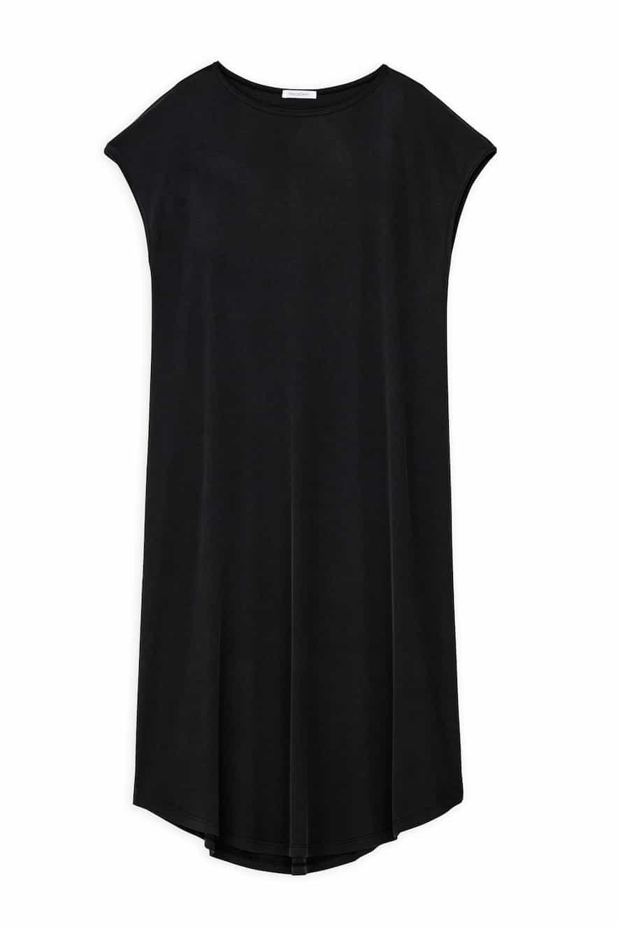 Philosophy Rib Loose Φόρεμα Off-Black