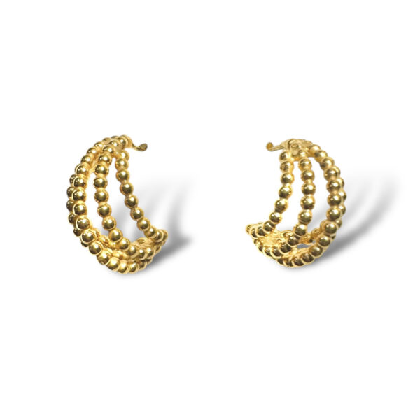Tonia Makri Earrings Gold