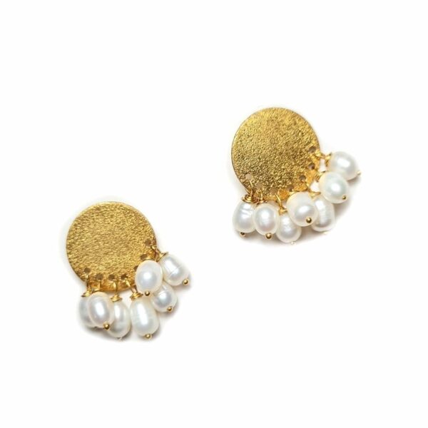Tonia Makri Earrings Pearls