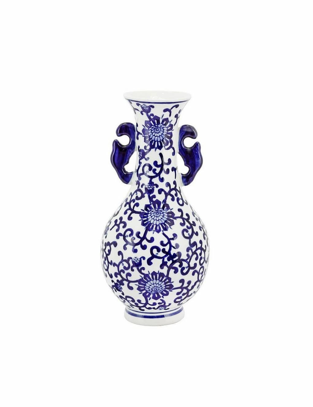 Abhika Vase Chinoiserie With Handles