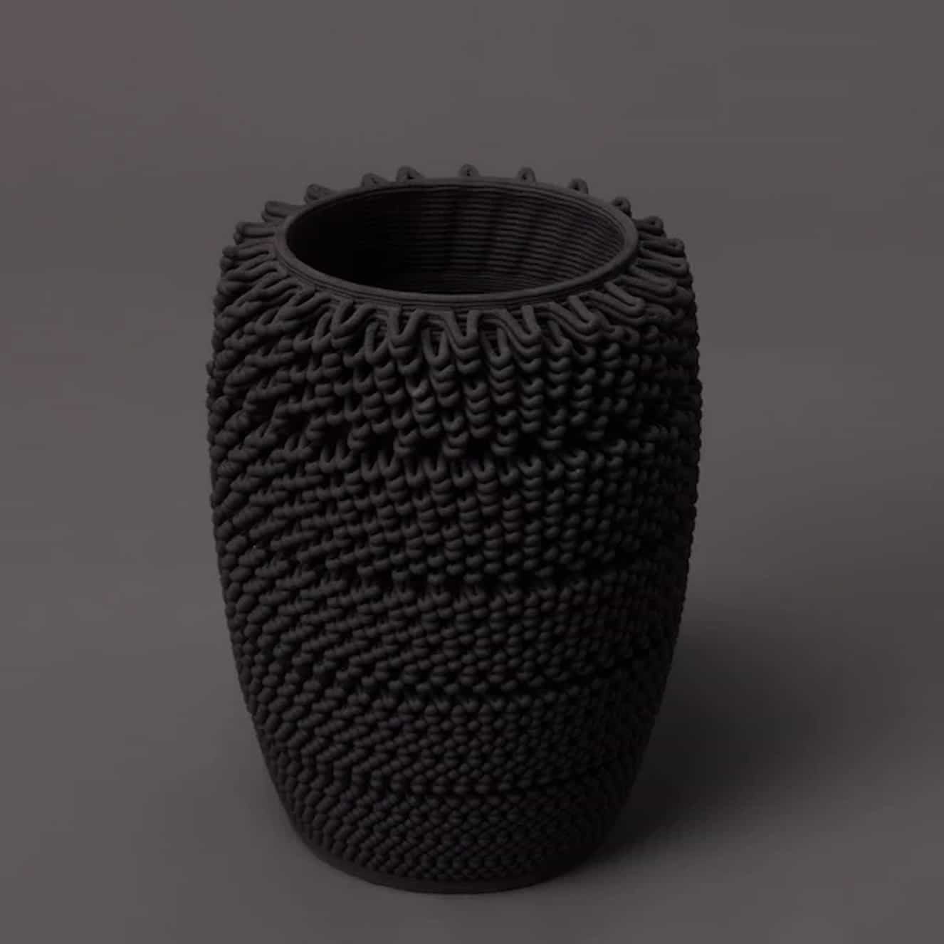 Binary Ceramics Dash Vase W 14 X L 14 X H 17,5 - Image 5