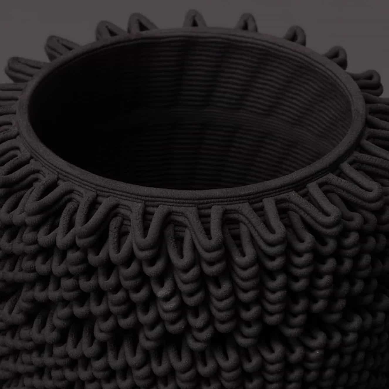 Binary Ceramics Dash Vase W 14 X L 14 X H 17,5 - Image 3