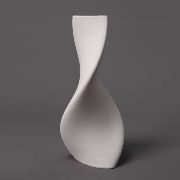 Binary Ceramics Tornado Vase 16X20X42