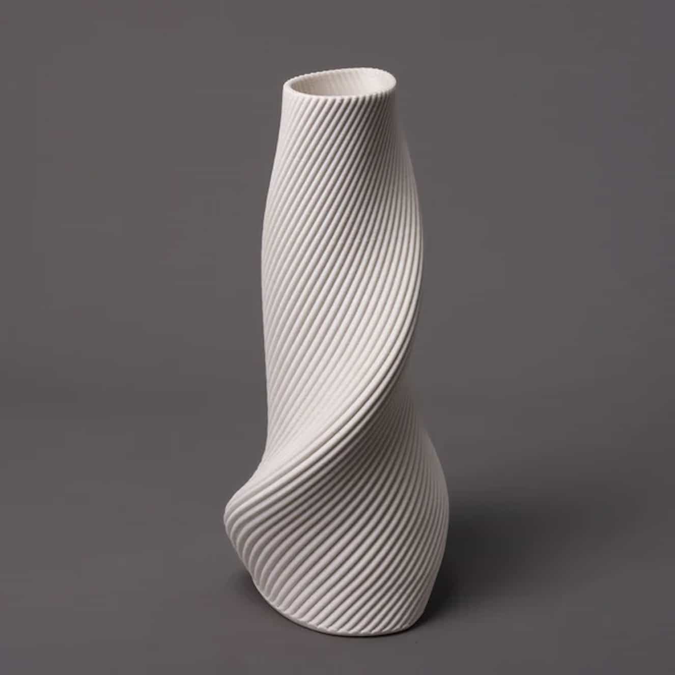 Binary Ceramics Tornado Vase W 22 X L 22 X H 48 - Image 6