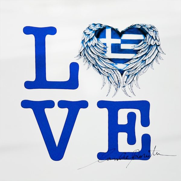 Carolina Rovithi Love Greece Small 21,5cm X 21,5cm