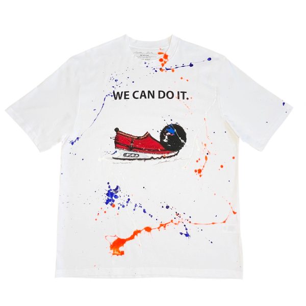 Carolina Rovithi T-shirt We Can Do It Limited Edition with Splash