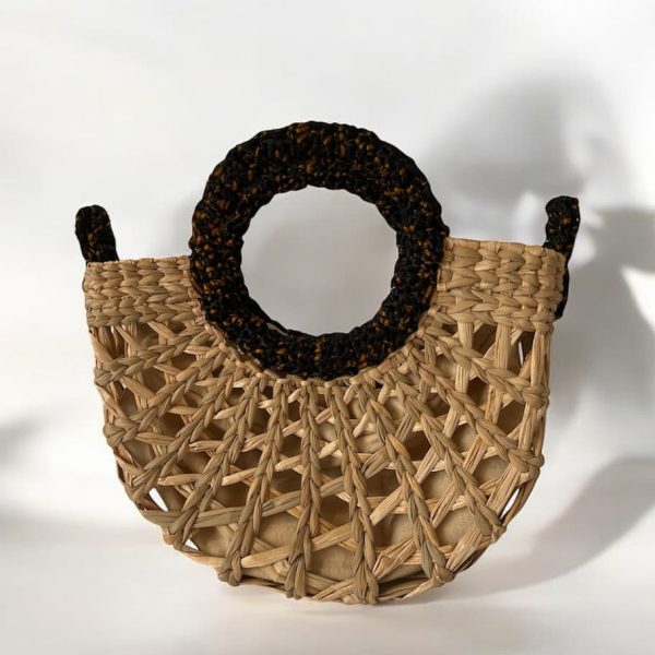 Catarina Mina Bag Benza Natural Black