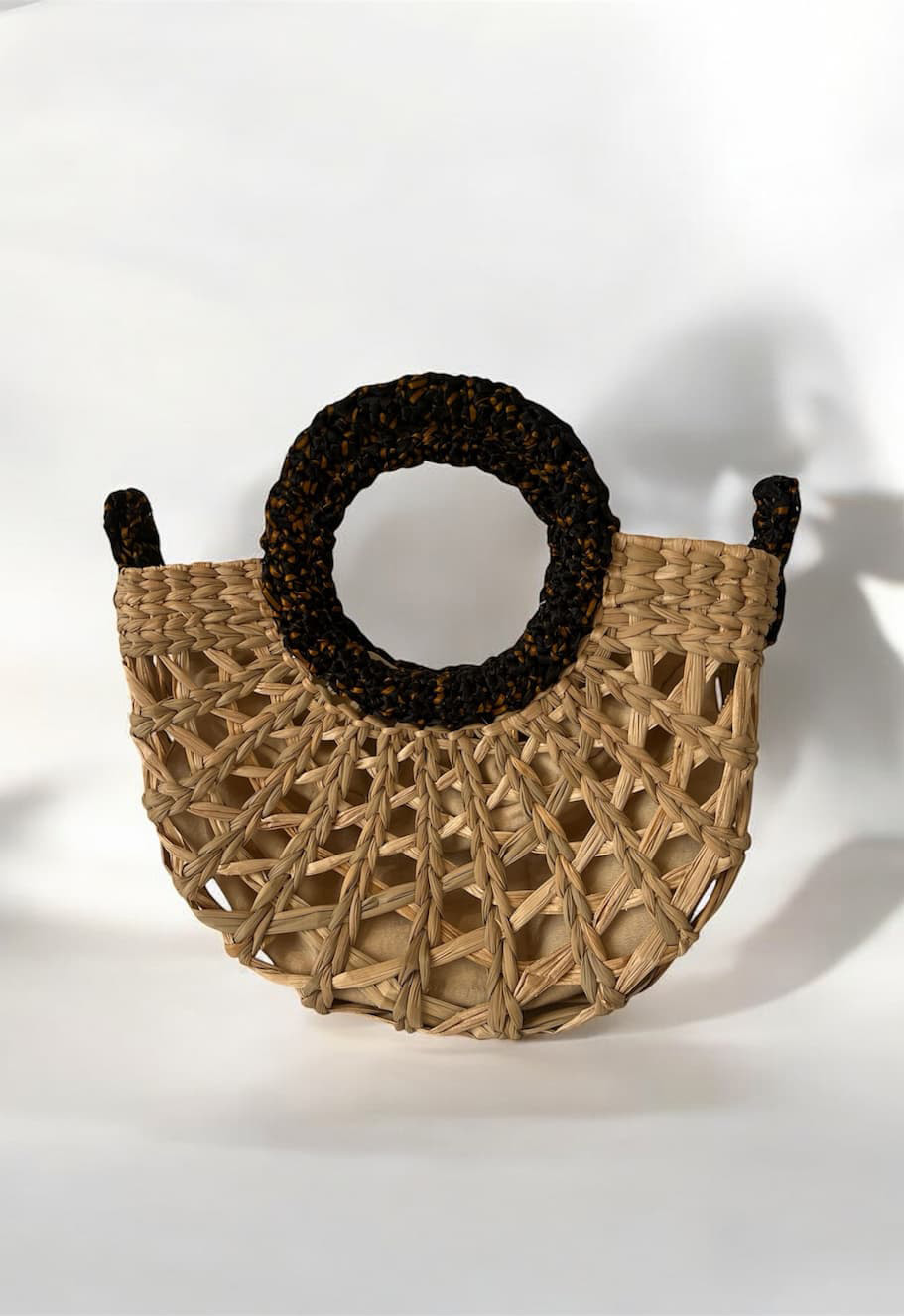 Catarina Mina Bag Benza Natural Black