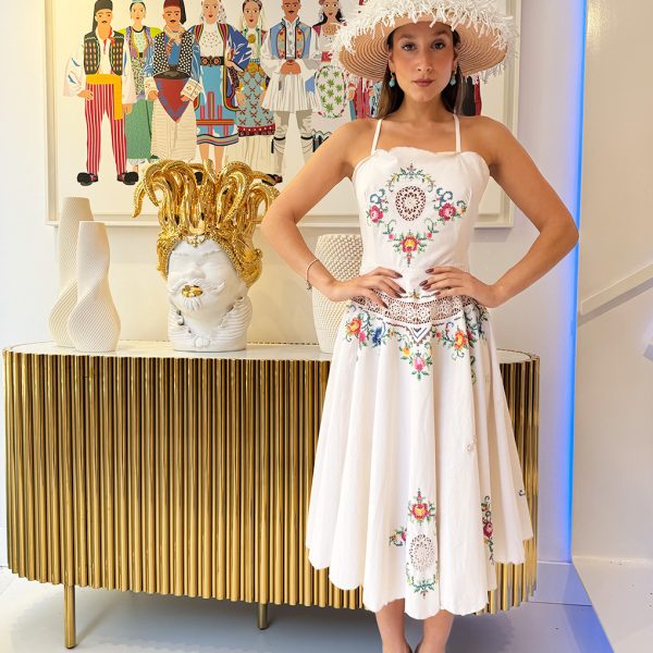 Celia Dragouni Cut-Out Dress