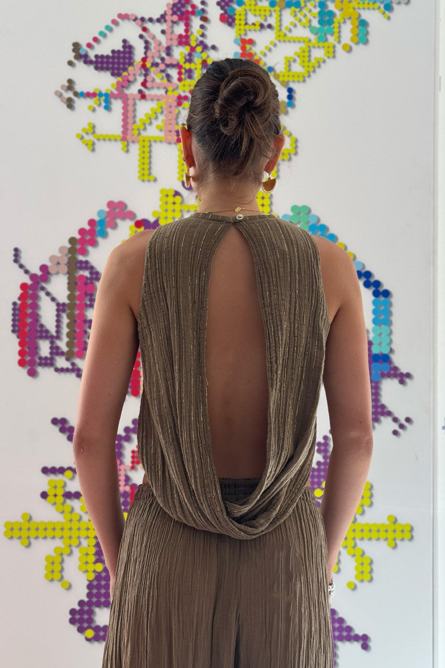 D'Artemide Ianthe Top Lurex - Image 2