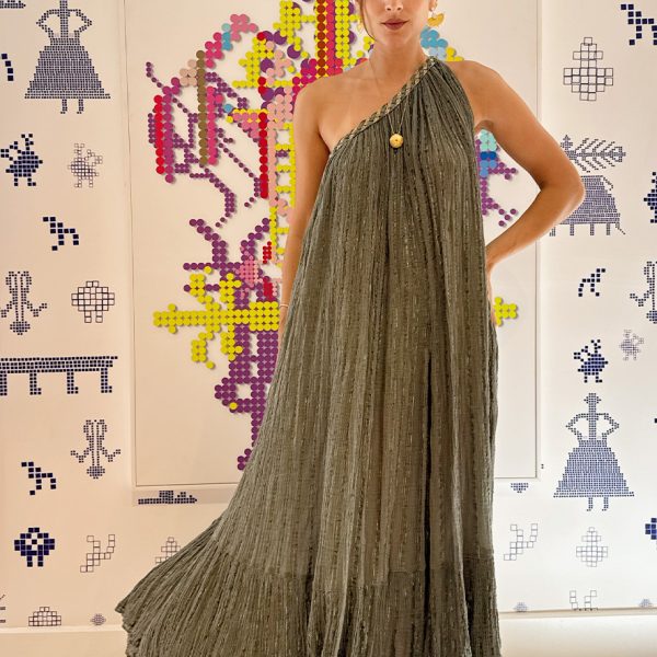 D'Artemide Dress Nafsika Khaki