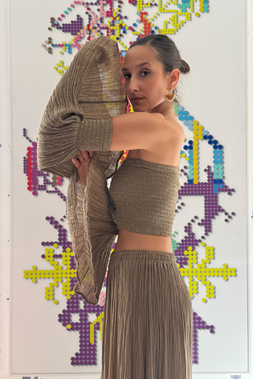 D'Artemide Top Ophelia Mocha - Image 3