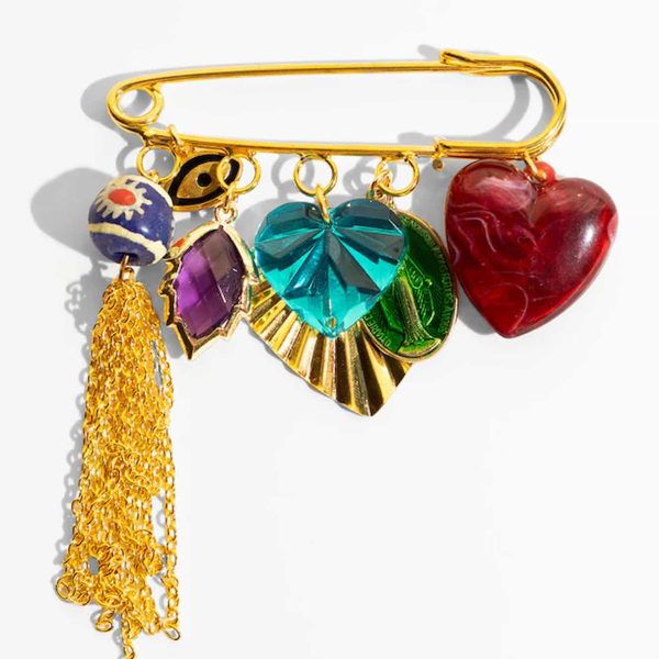 Katerina Psoma Noto Multicolor Pin Brooch