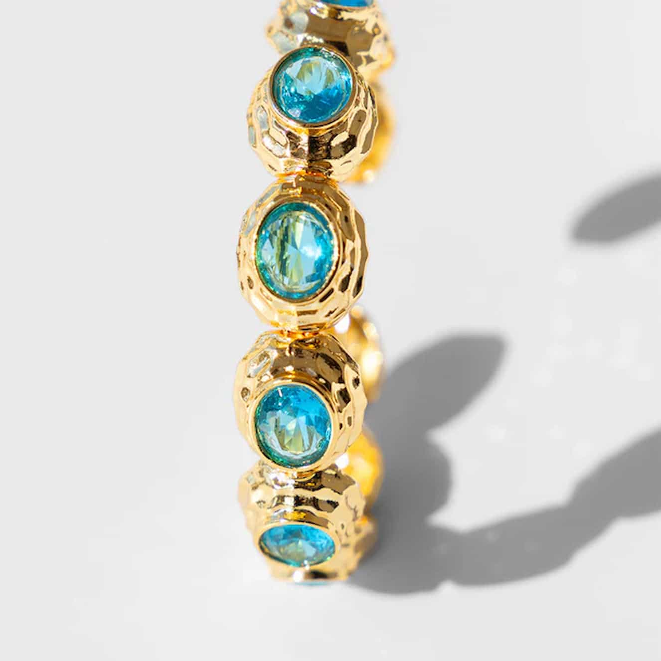 Katerina Psoma Semiramis Bracelet with Blue Crystals - Image 2