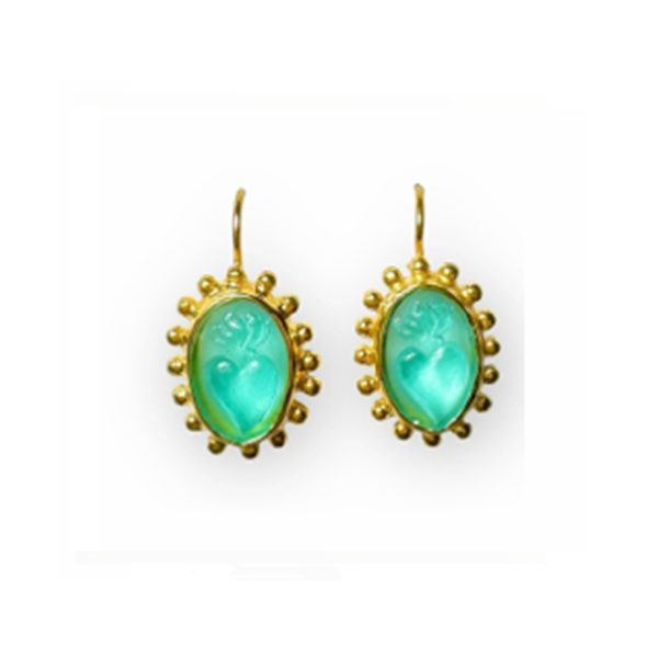 Tonia Makri Earrings Venetian Glass